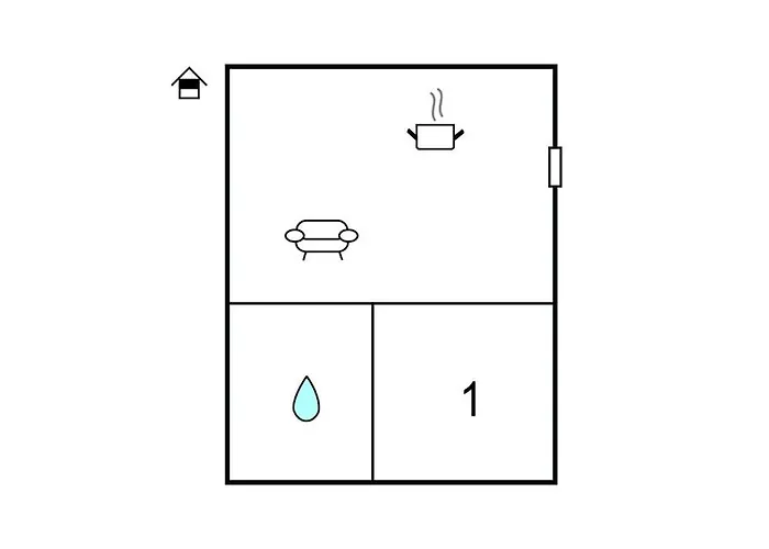 1 Bedroom Awesome In *